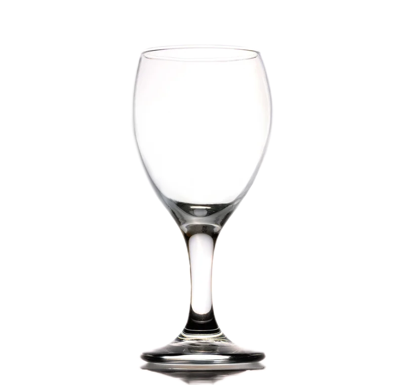 Wine glass after background removal
