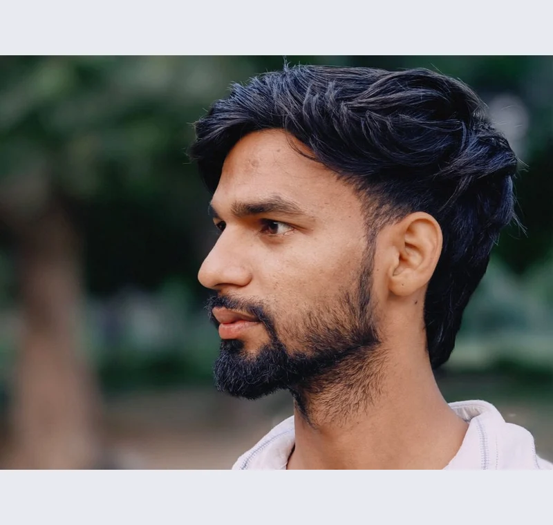 Person: face, hair and shirt, original source